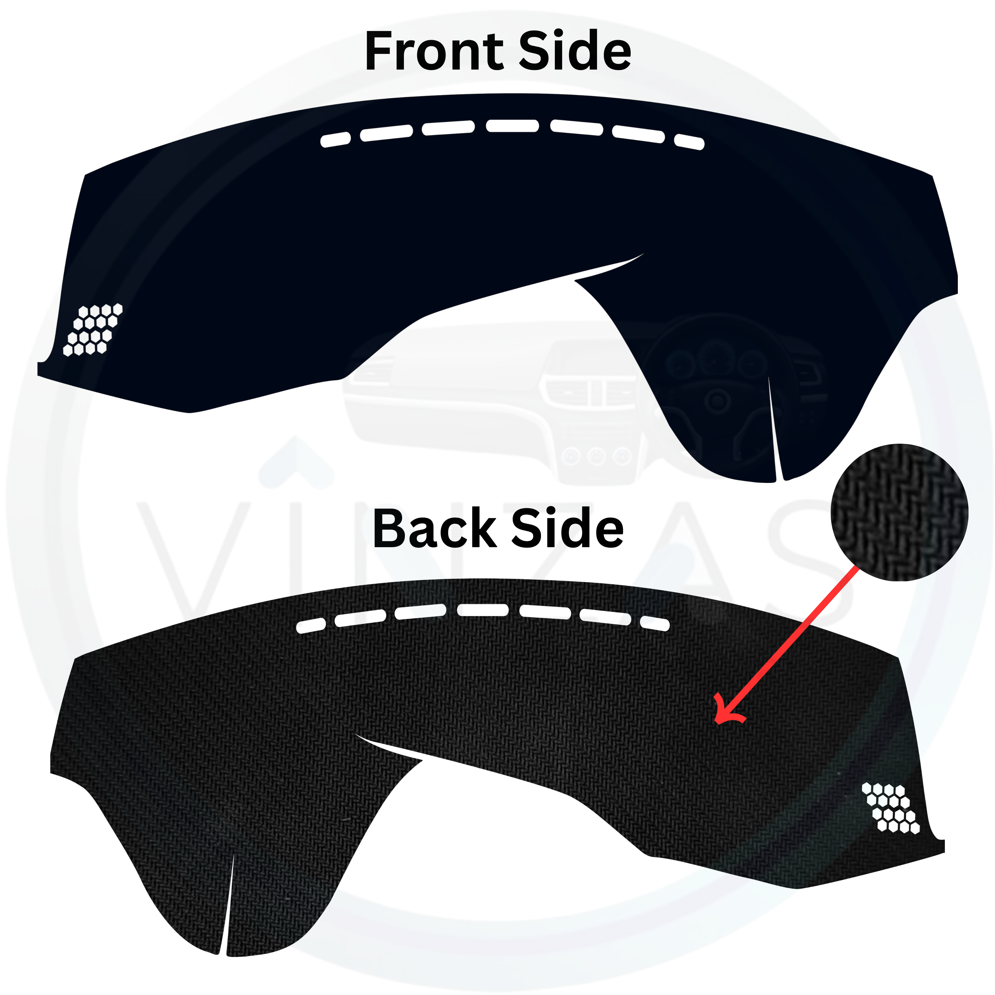 BMW 320 D Car Dashboard Cover Mat 2012 To 2018
