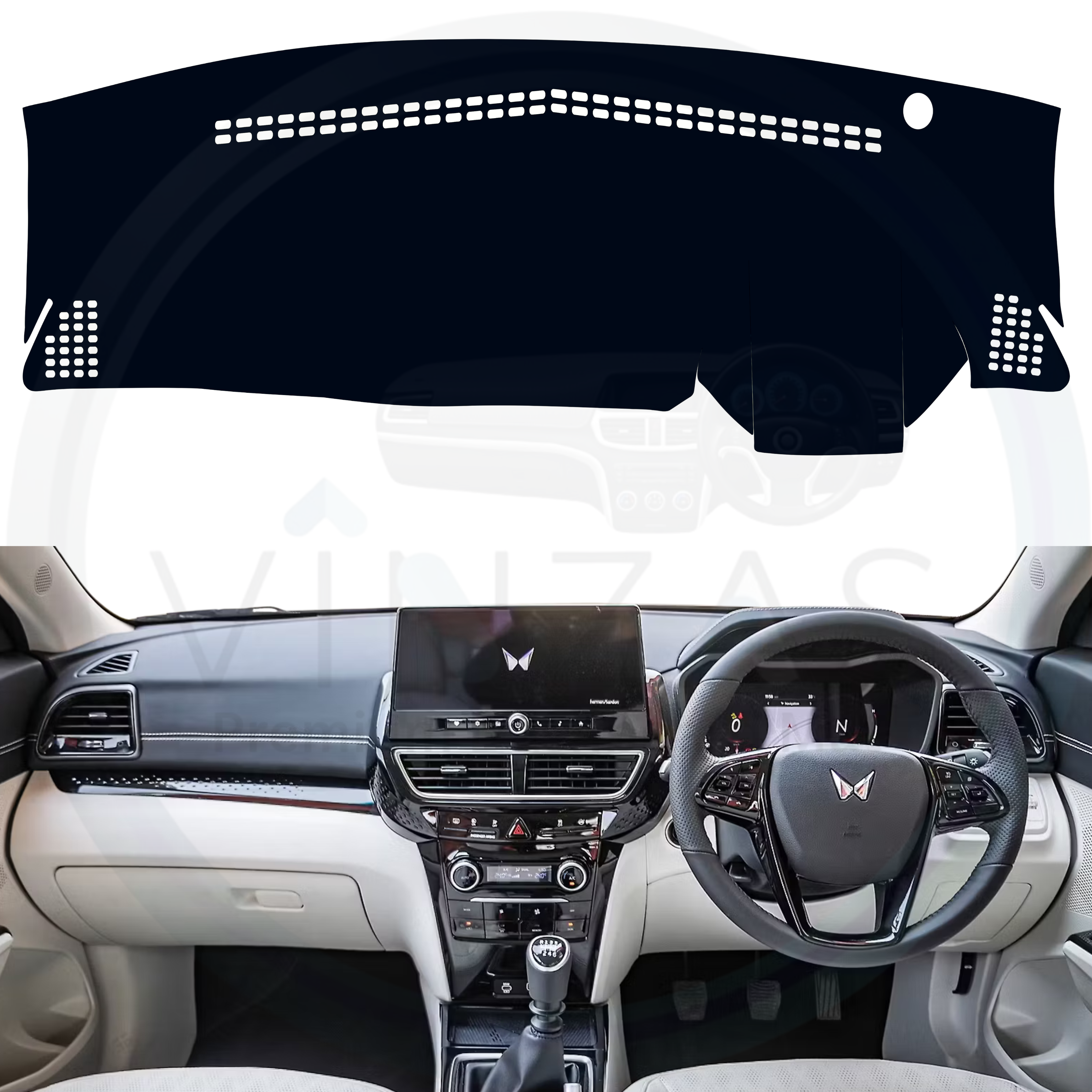 Mahindra XUV 3XO 2024 To 2025 Car Dashboard Cover Mat