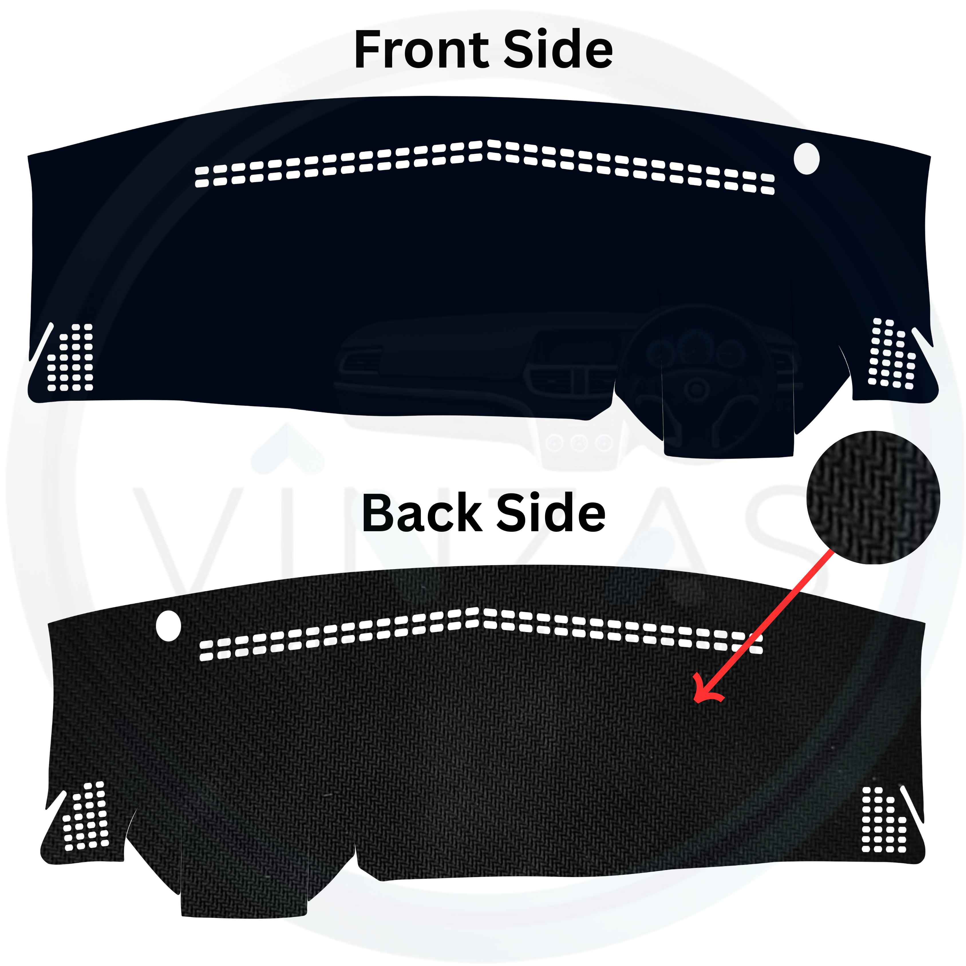 Mahindra XUV 3XO 2024 To 2025 Car Dashboard Cover Mat