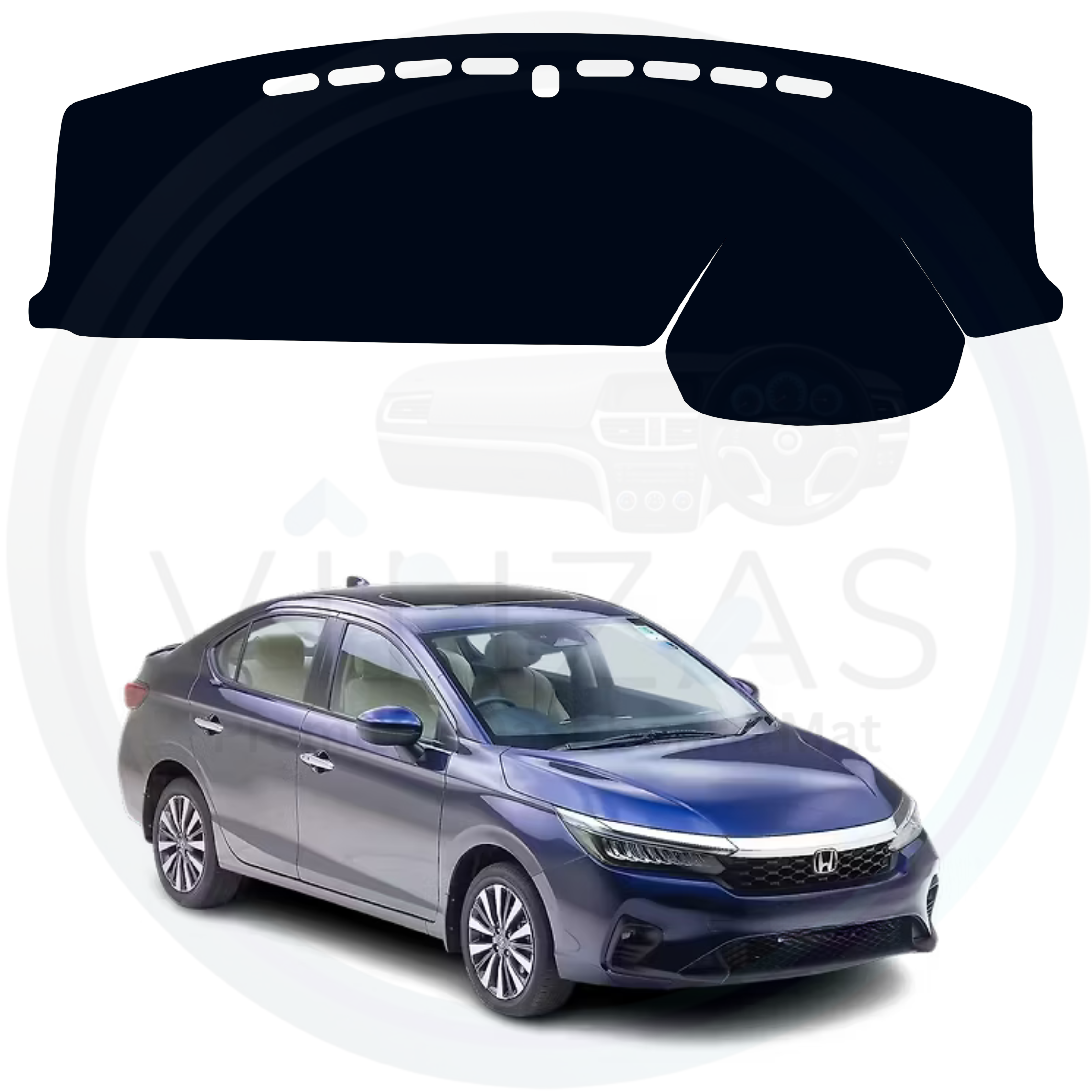 Honda City 2020 To 2025 Car Dashboard Cover Mat