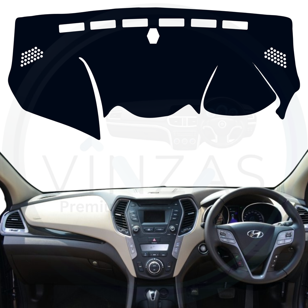 Hyundai Santa Fe 2013 To 2018 Car Dashboard Cover Mat