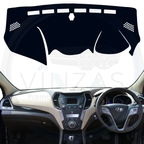 Hyundai Santa Fe 2013 To 2018 Car Dashboard Cover Mat