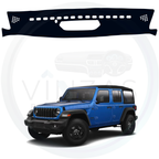 Jeep Wrangler Car Dashboard Cover Mat 2017 To 2025