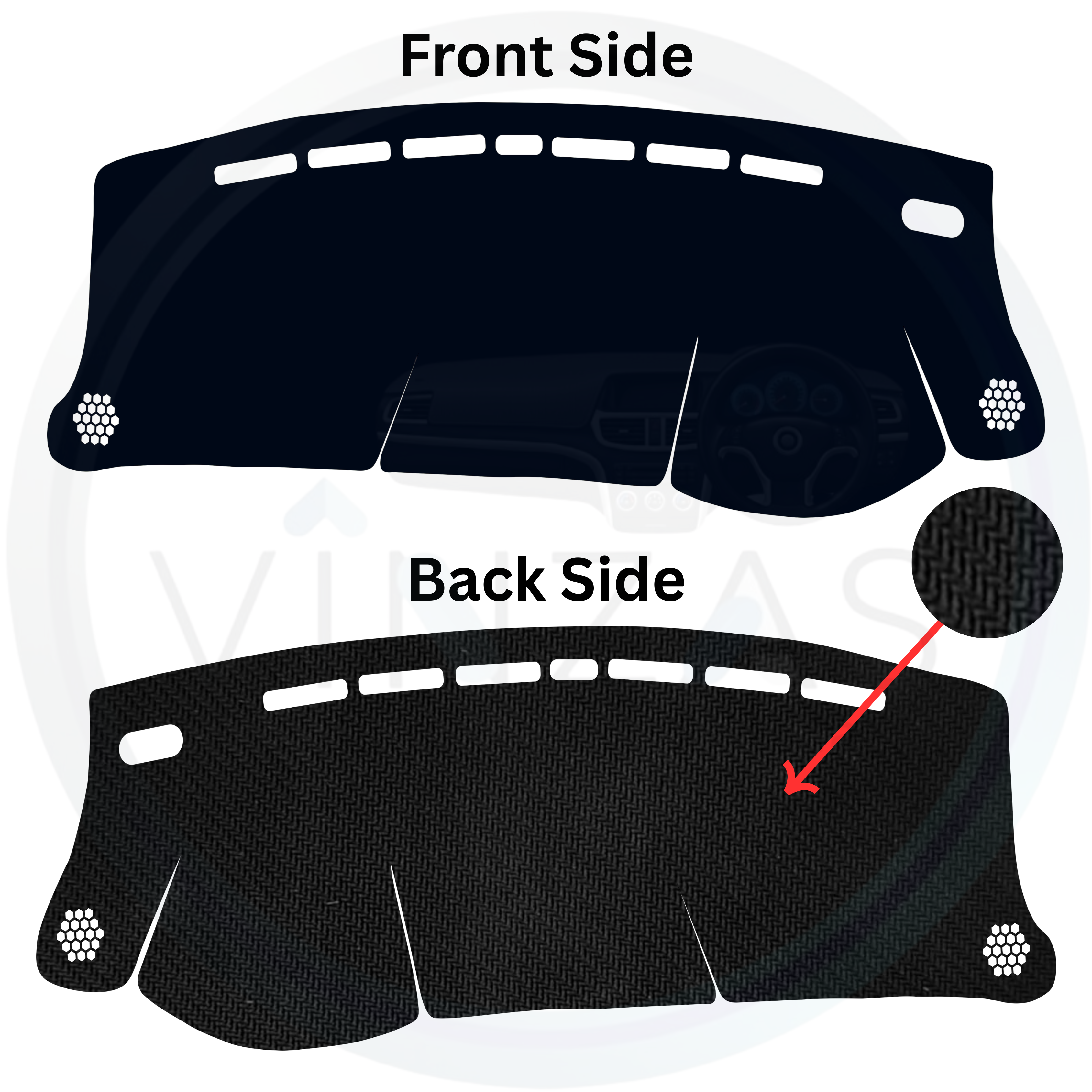Nissan Kicks Car Dashboard Cover Mat 2019 To 2023