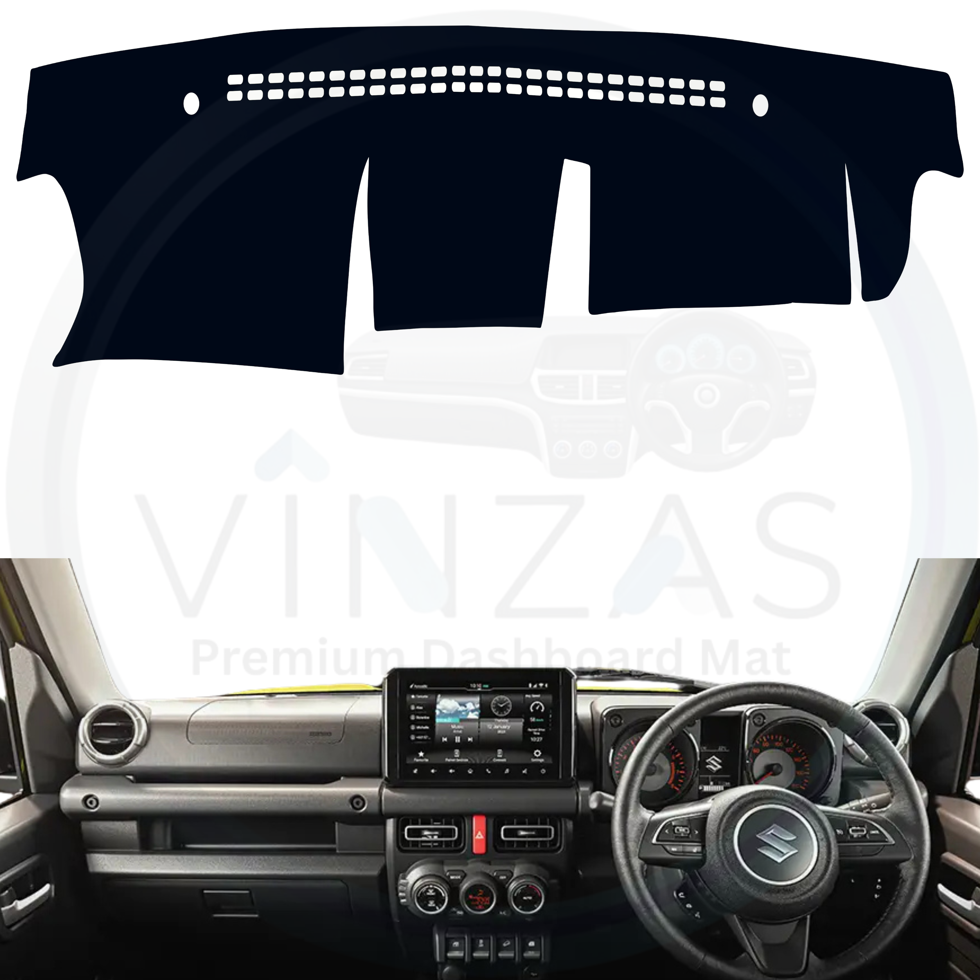 Maruti Suzuki Jimny 2023 To 2025 Car Dashboard Mat