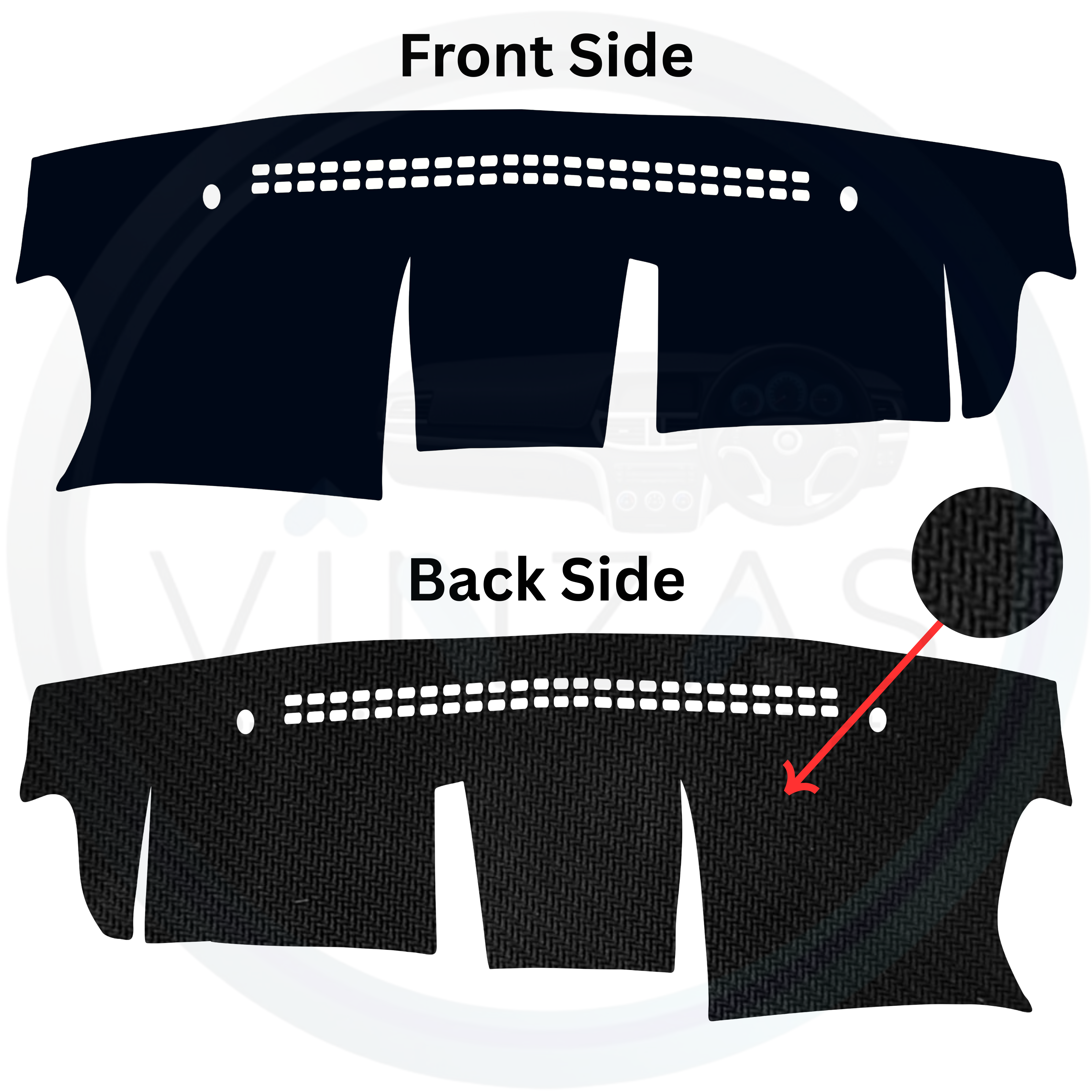 Maruti Suzuki Jimny 2023 To 2025 Car Dashboard Mat