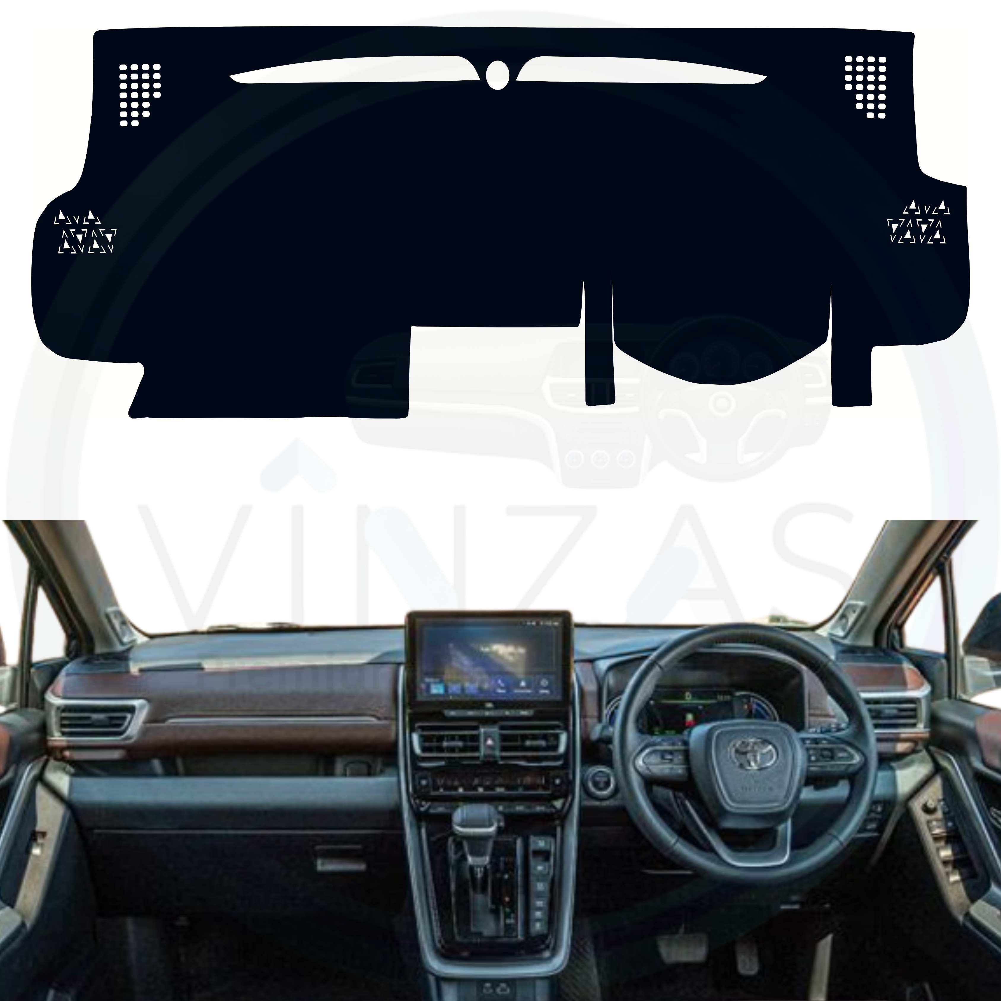 Toyota Innova Hycross 2022 To 2025 Car Dashboard Mat