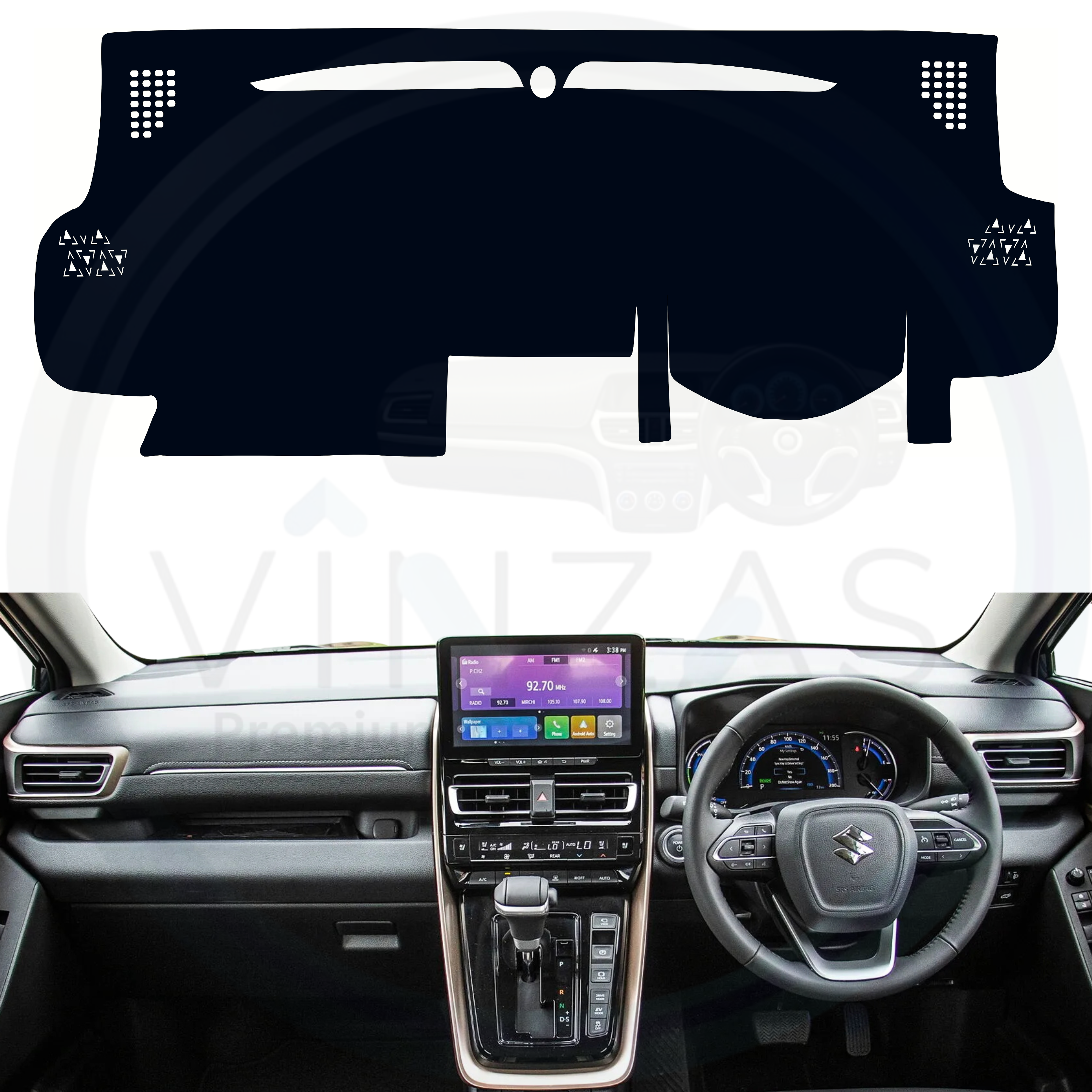 Maruti Suzuki Invicto 2023 To 2025 Car Dashboard Mat