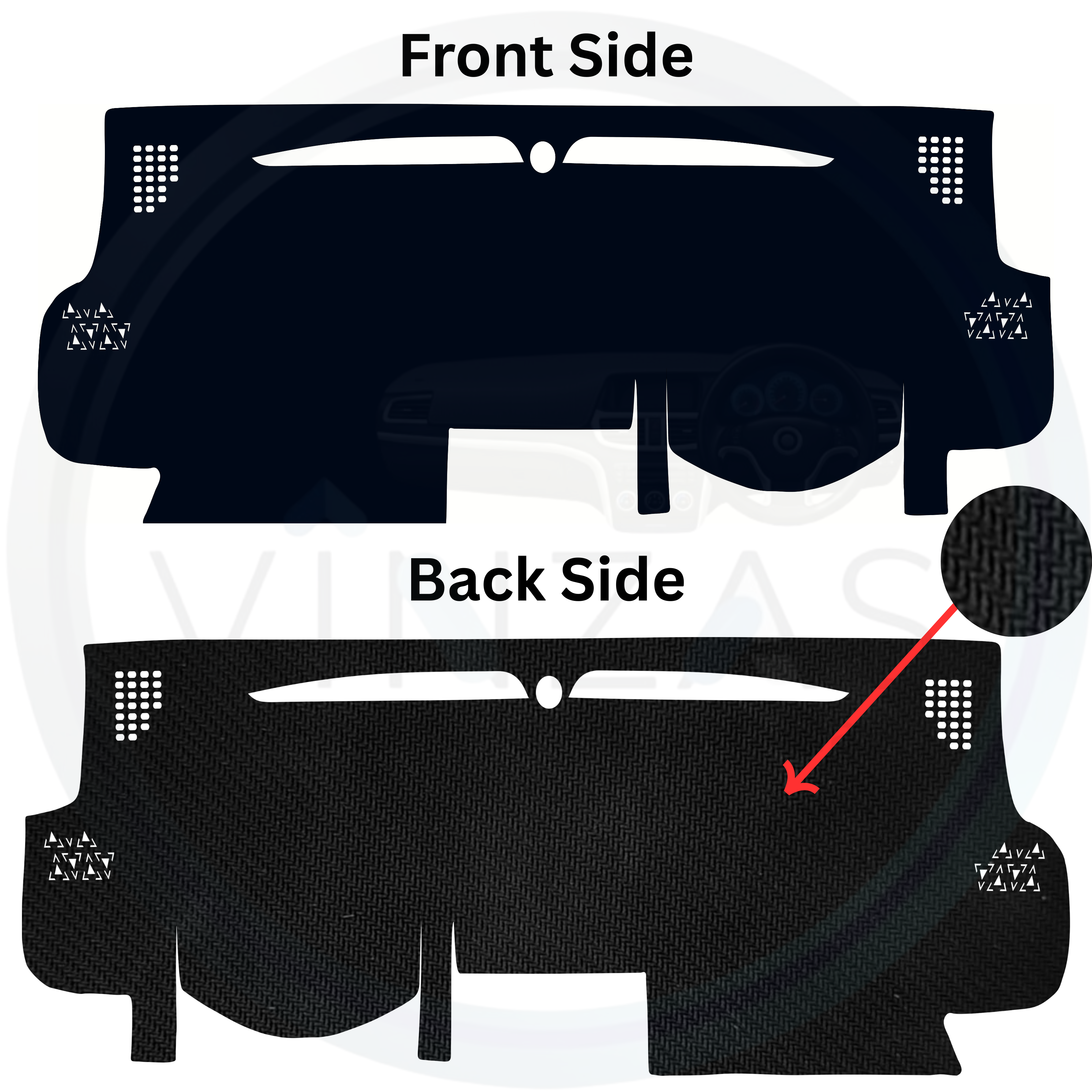 Maruti Suzuki Invicto 2023 To 2025 Car Dashboard Mat