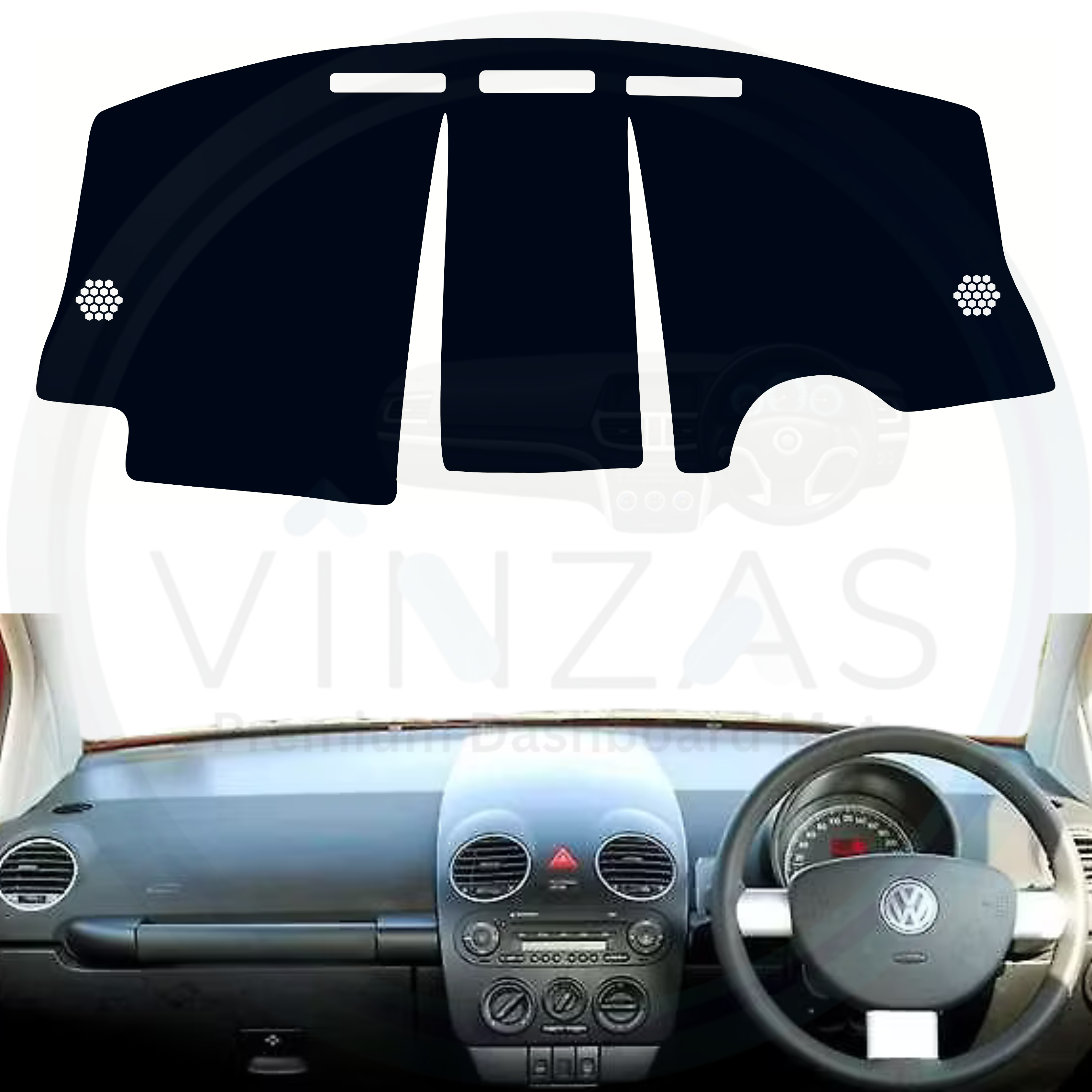 Volkswagen Beetle Car Dashboard Cover Mat 2009 To 2016