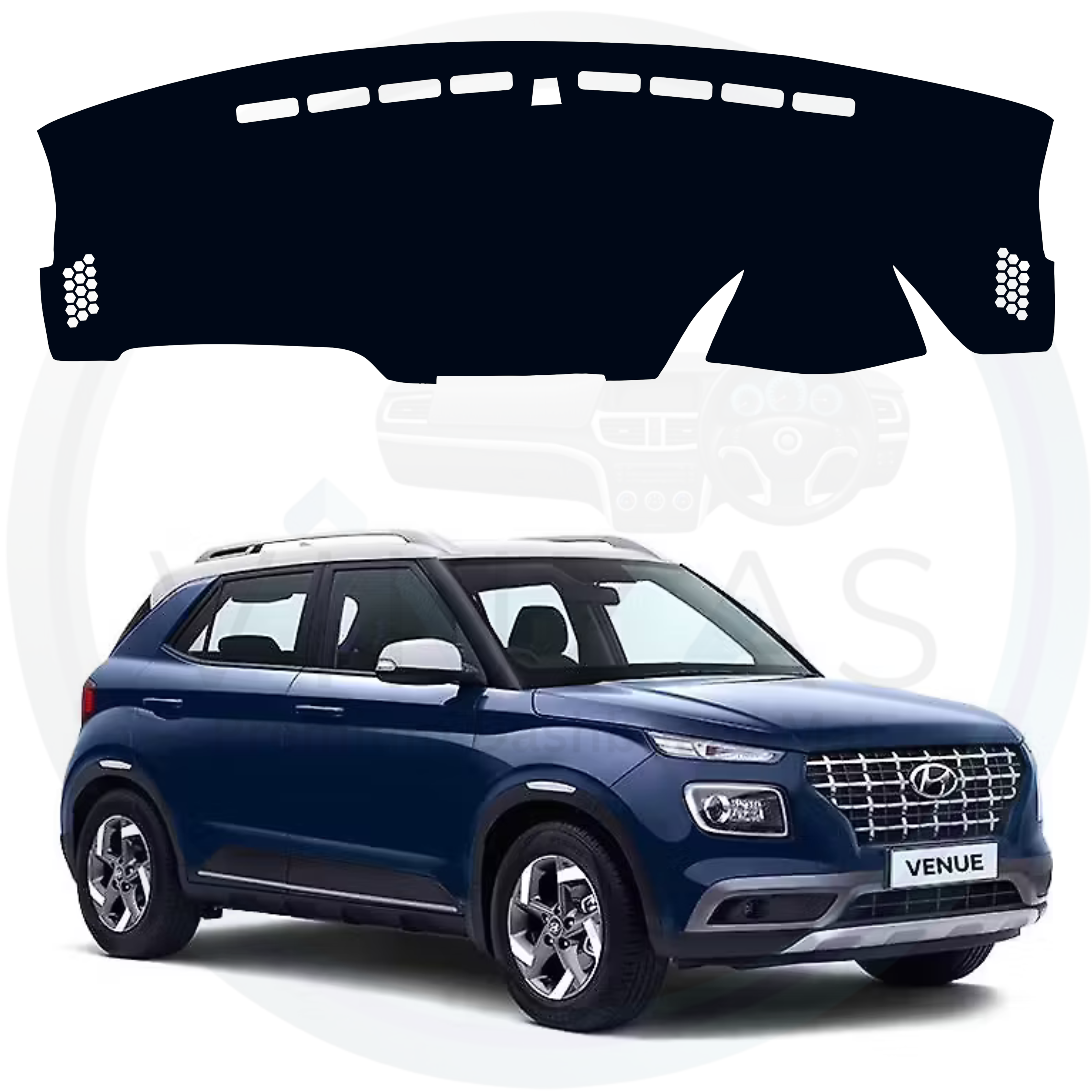 Hyundai Venue 2019 To 2025 Car Dashboard Cover Mat