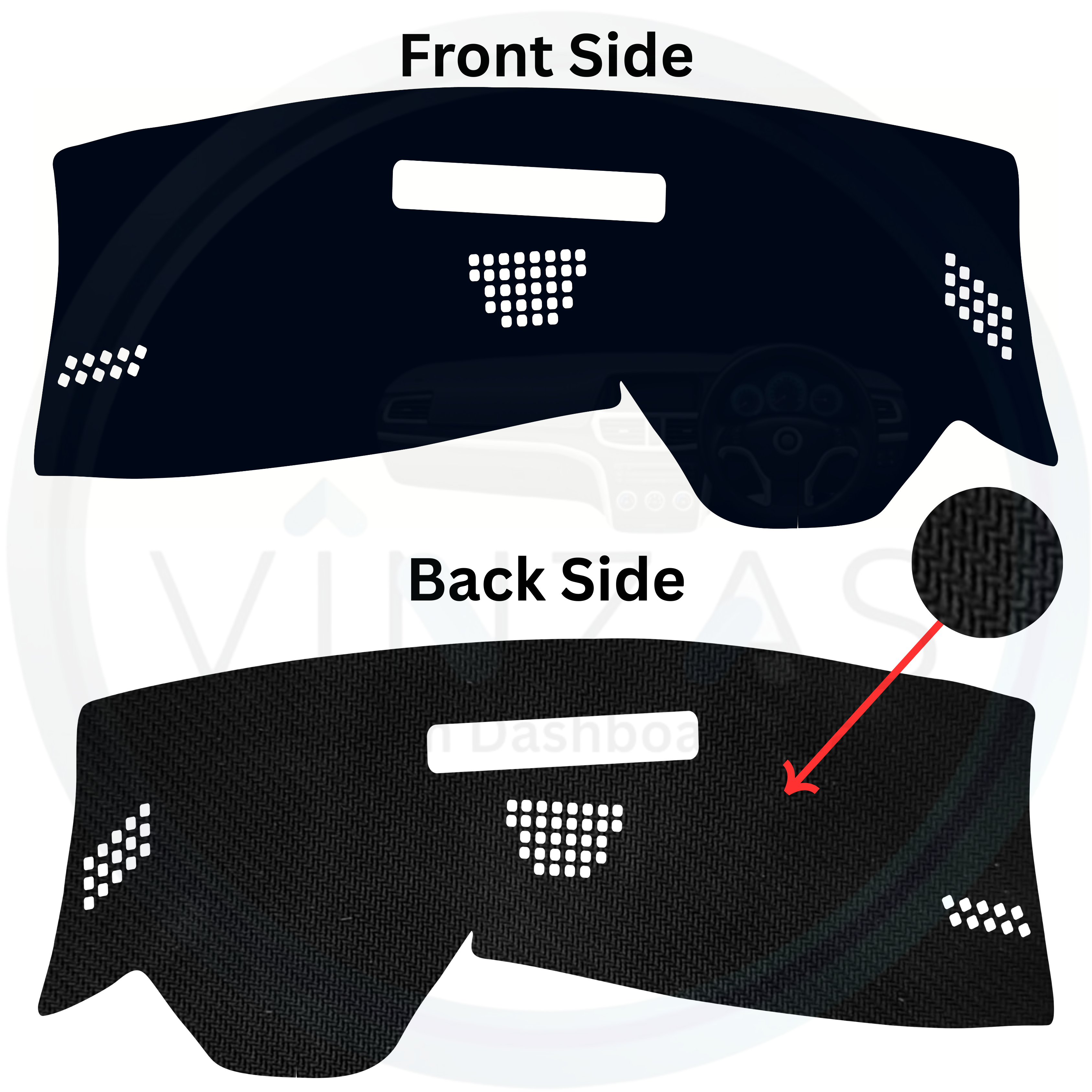 Volkswagen Golf GTI Car Dashboard Cover Mat 2024 to 2025