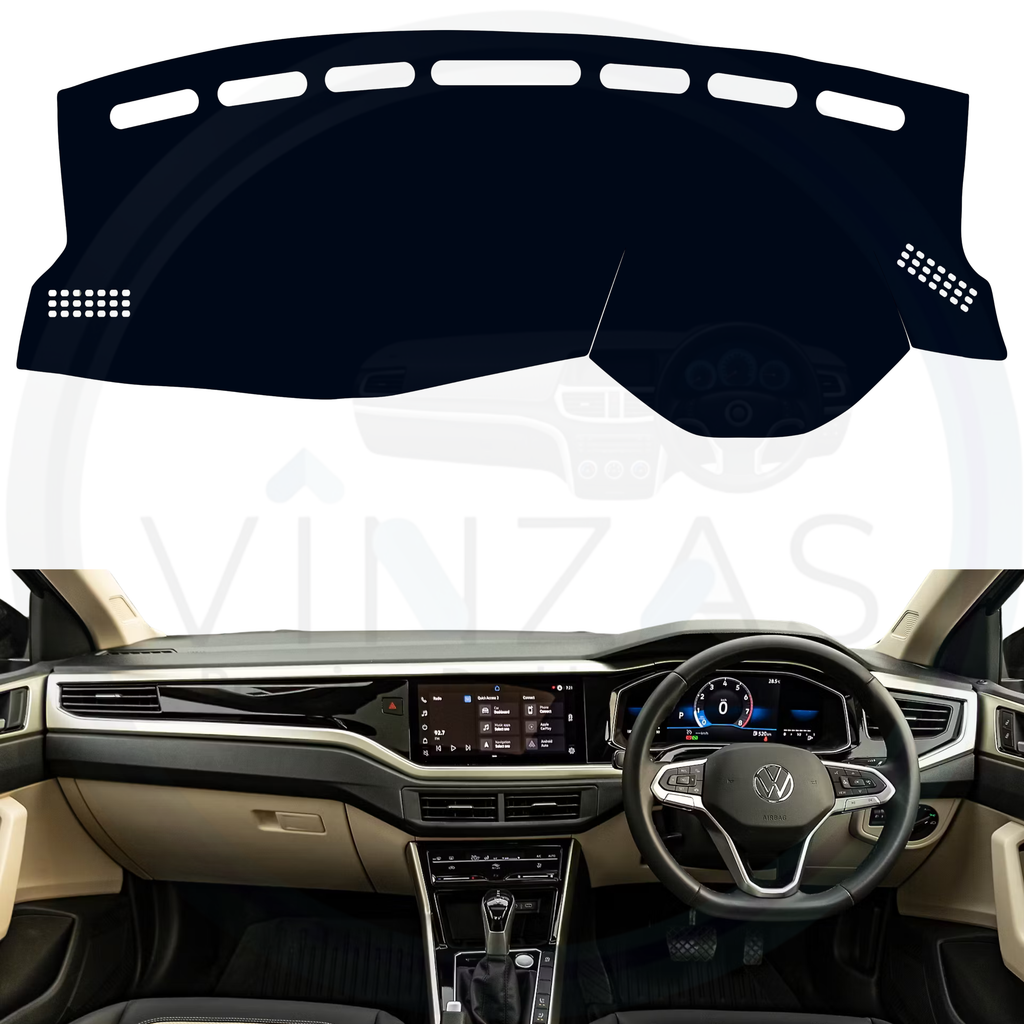 Volkswagen Virtus Car Dashboard Cover Mat 2022 To 2025
