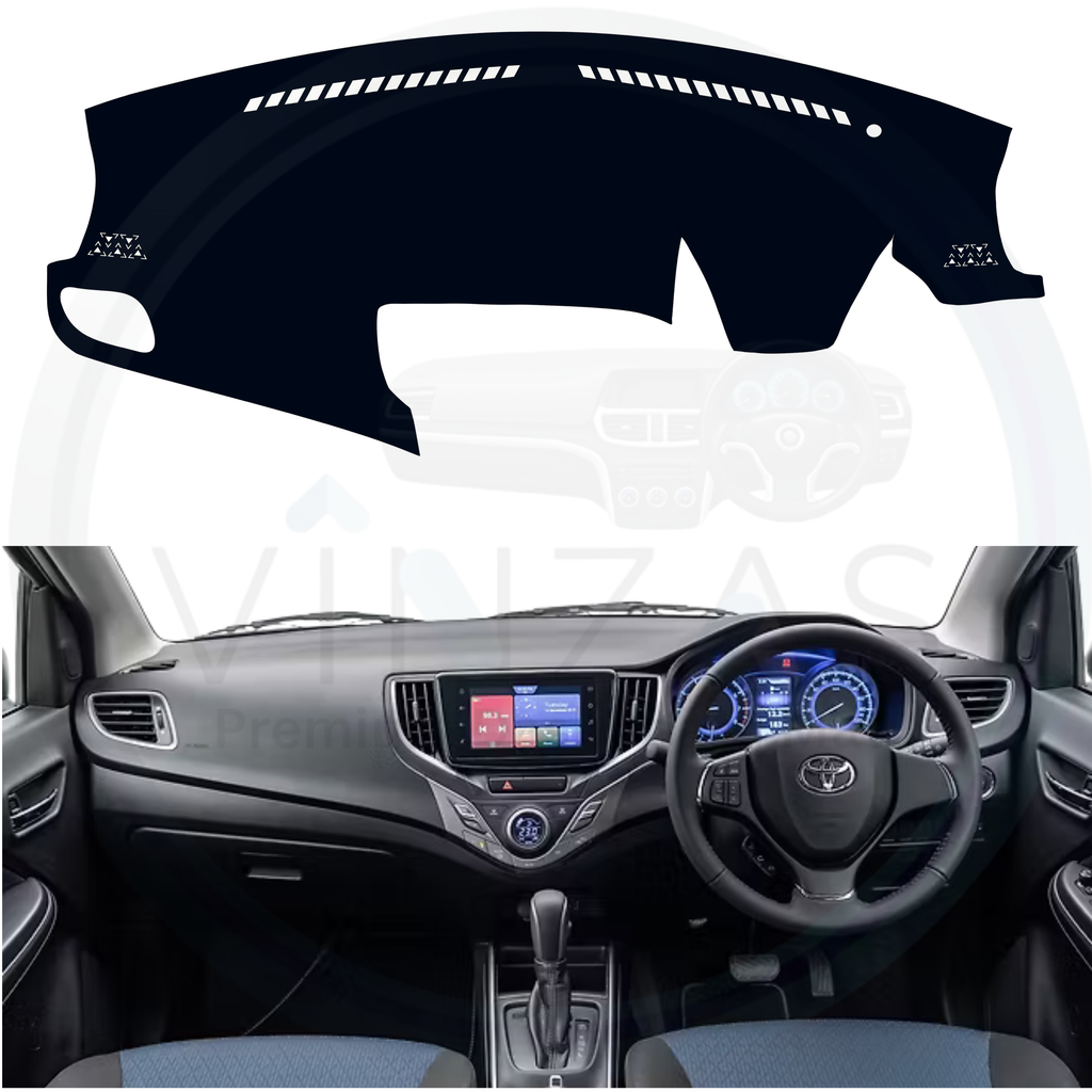 Toyota Glanza 2019 To 2022 Car Dashboard Mat