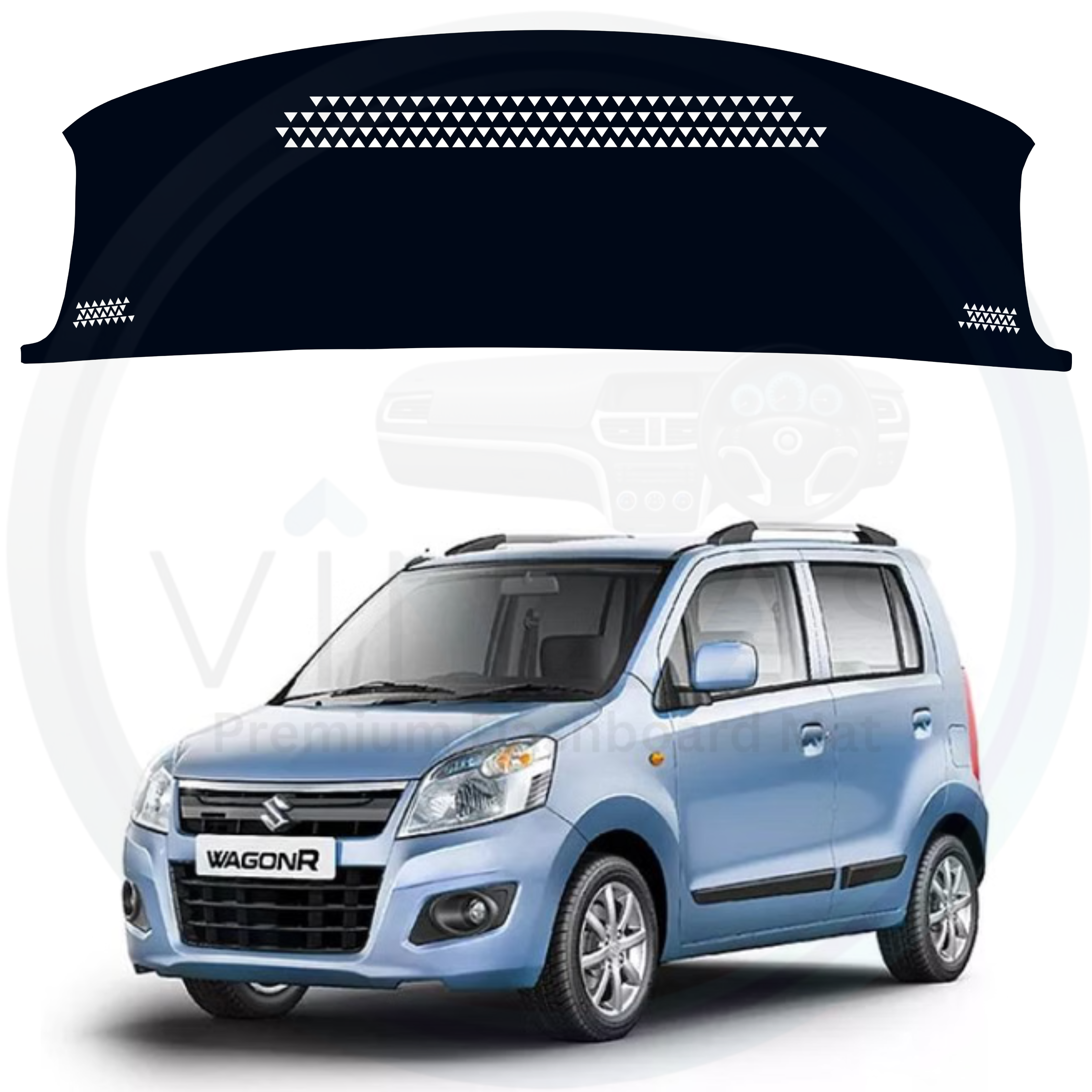 Maruti Suzuki Wagon-R 2011 To 2018 Car Dashboard Mat