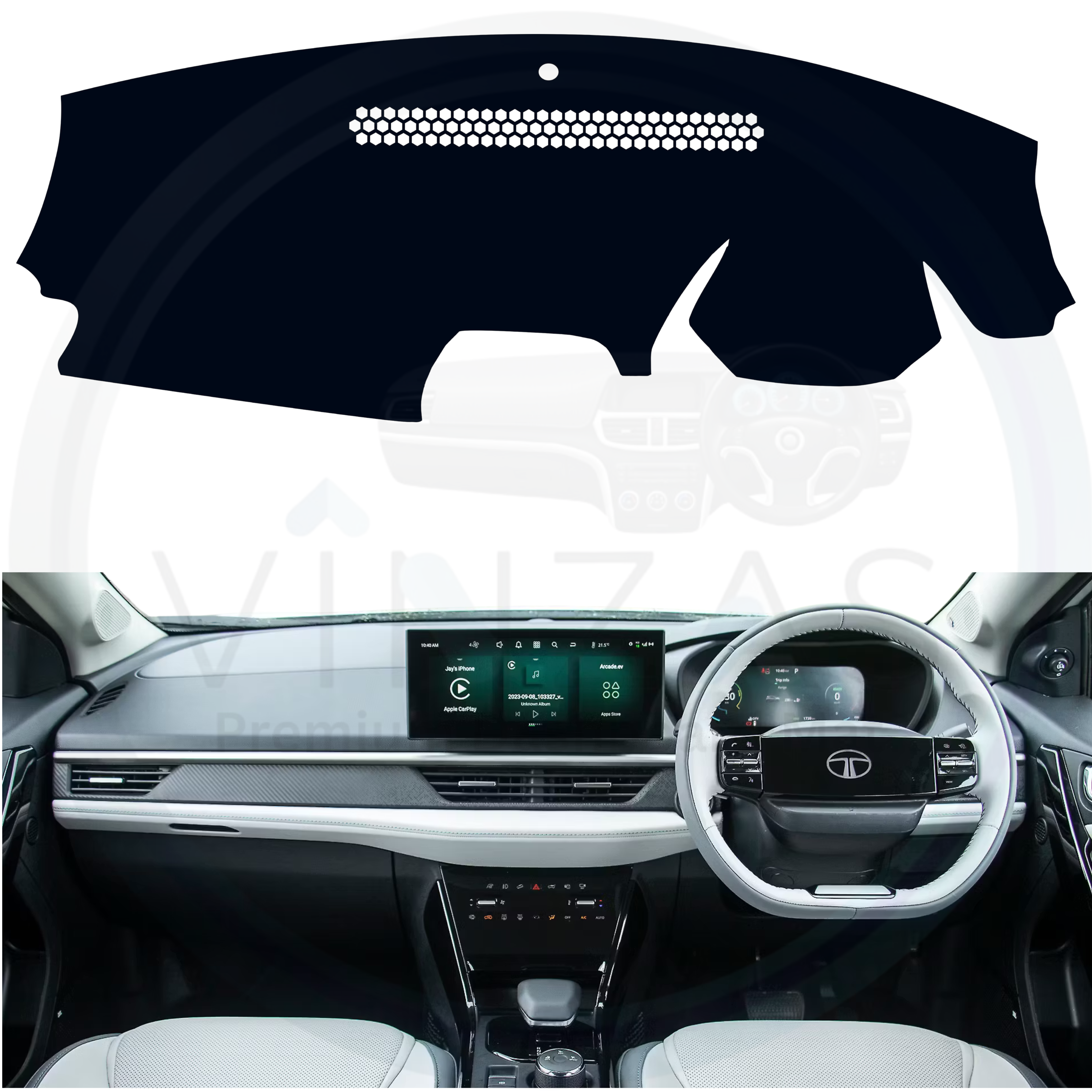 Tata Nexon EV 2022-2025 Car Dashboard Mat