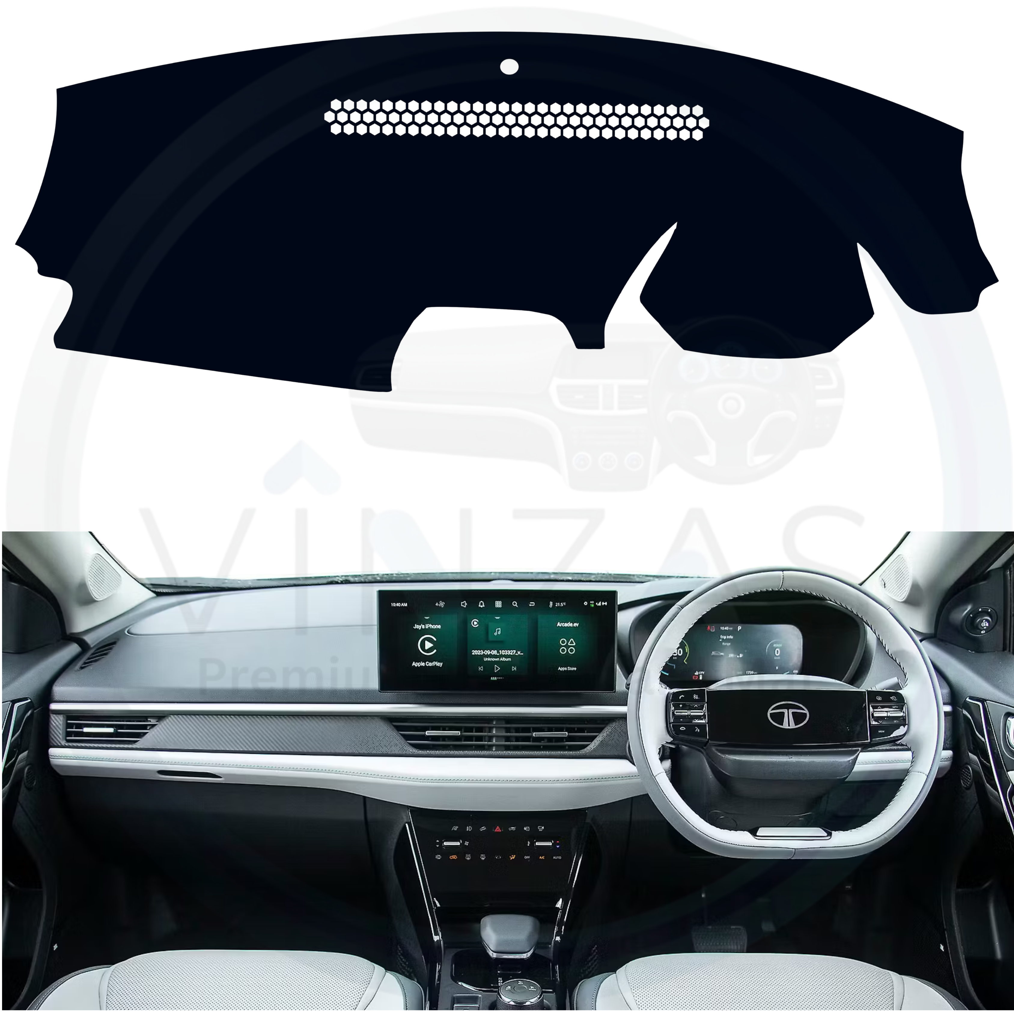 Tata Curvv EV 2024-2025 Car Dashboard Mat