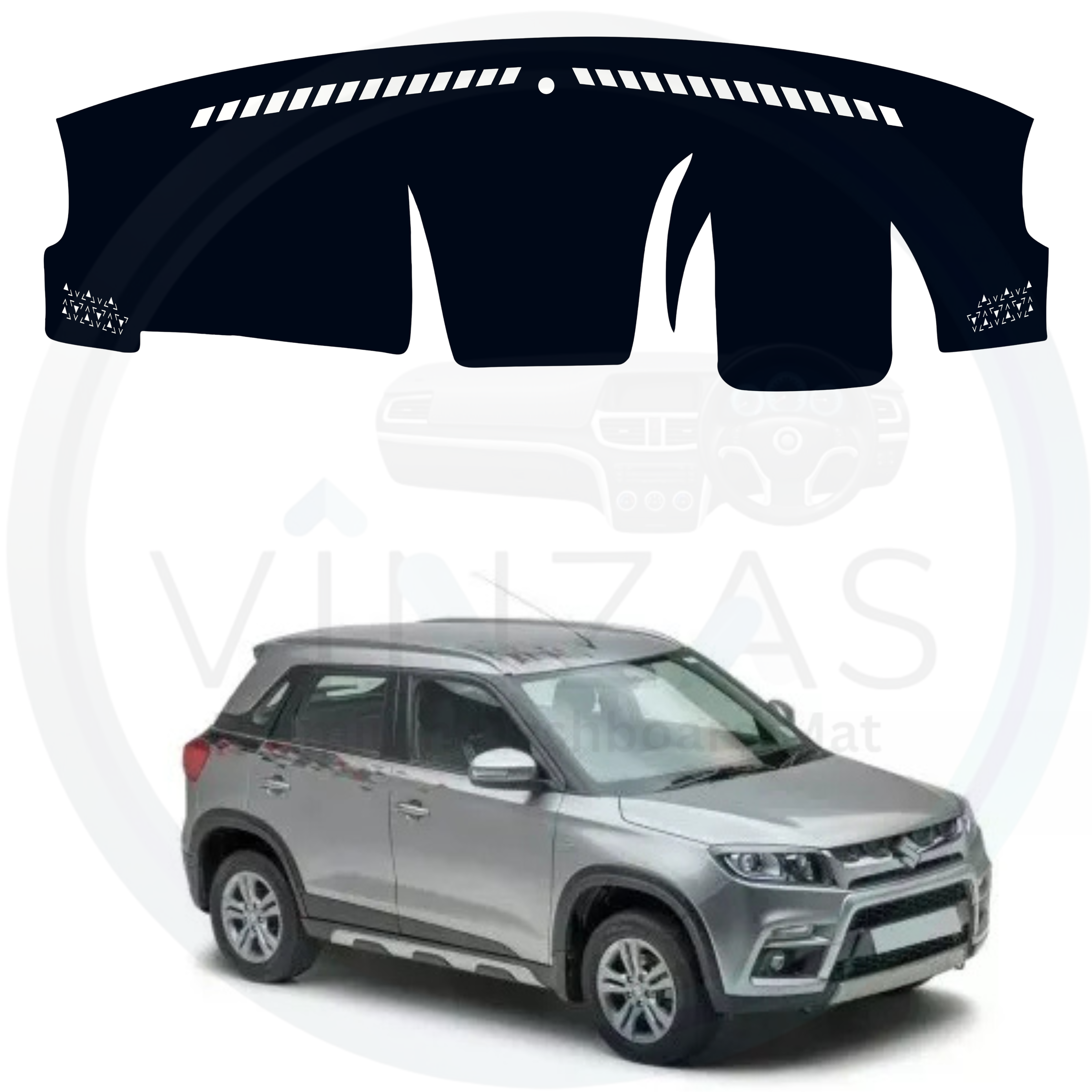 Maruti Suzuki Vitara Brezza 2016 To 2022 Car Dashboard Mat
