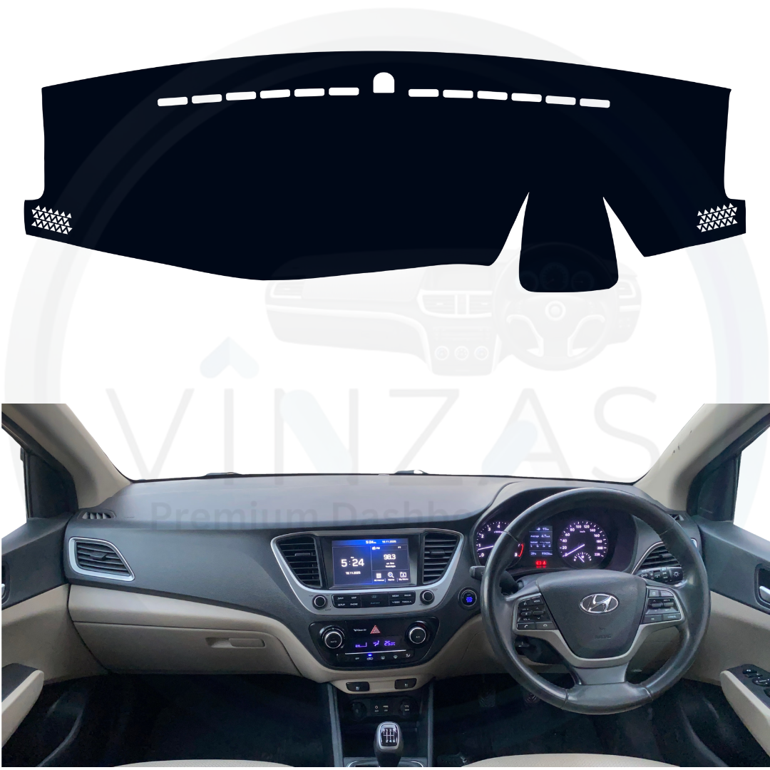 Hyundai Verna 2017 To 2023 Car Dashboard Cover Mat