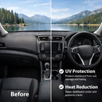 Toyota Camry 2019 To 2024 Car Dashboard Mat