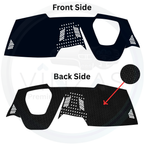 Black custom car dashboard cover

