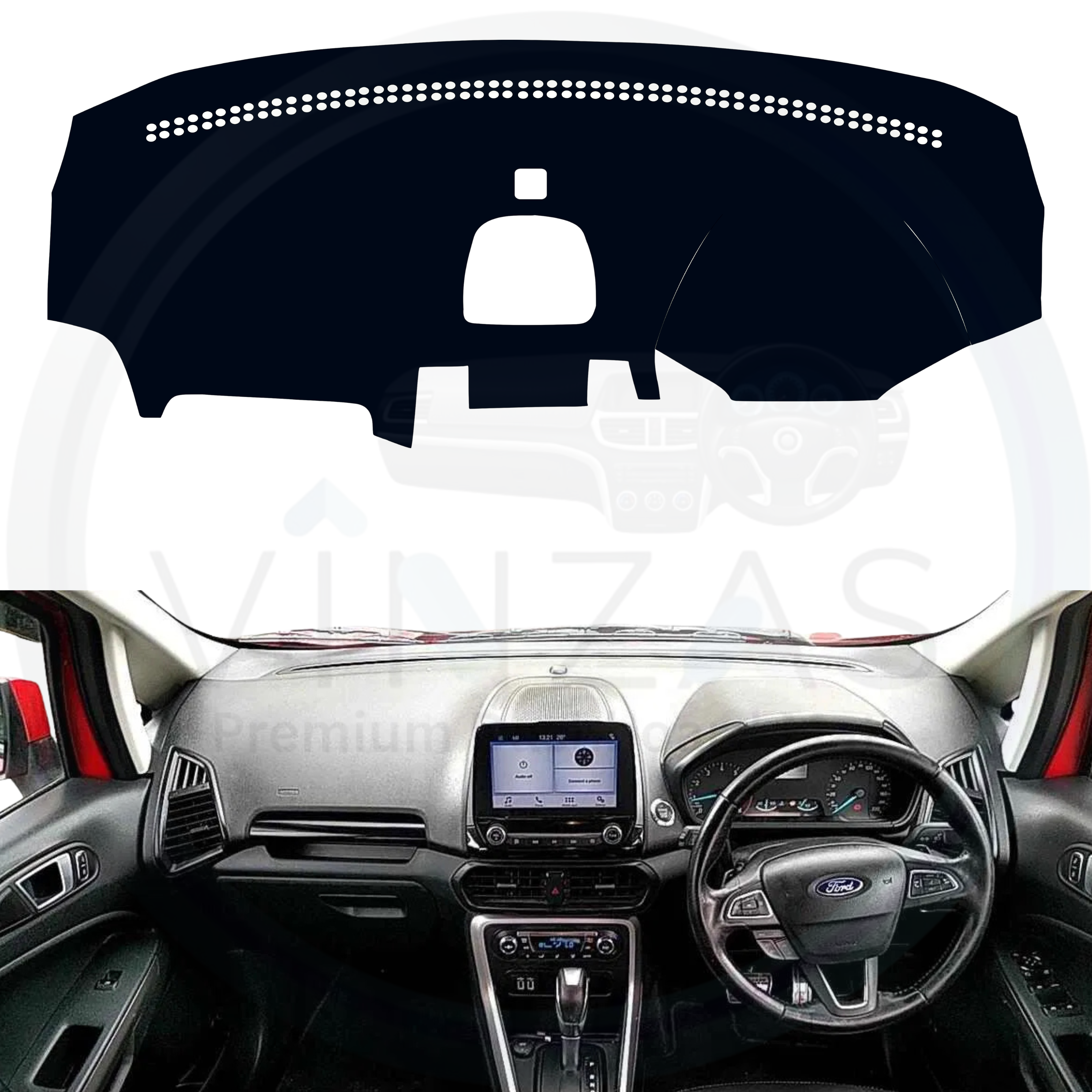 Ford EcoSport Car Dashboard Cover Mat 2017 To 2022