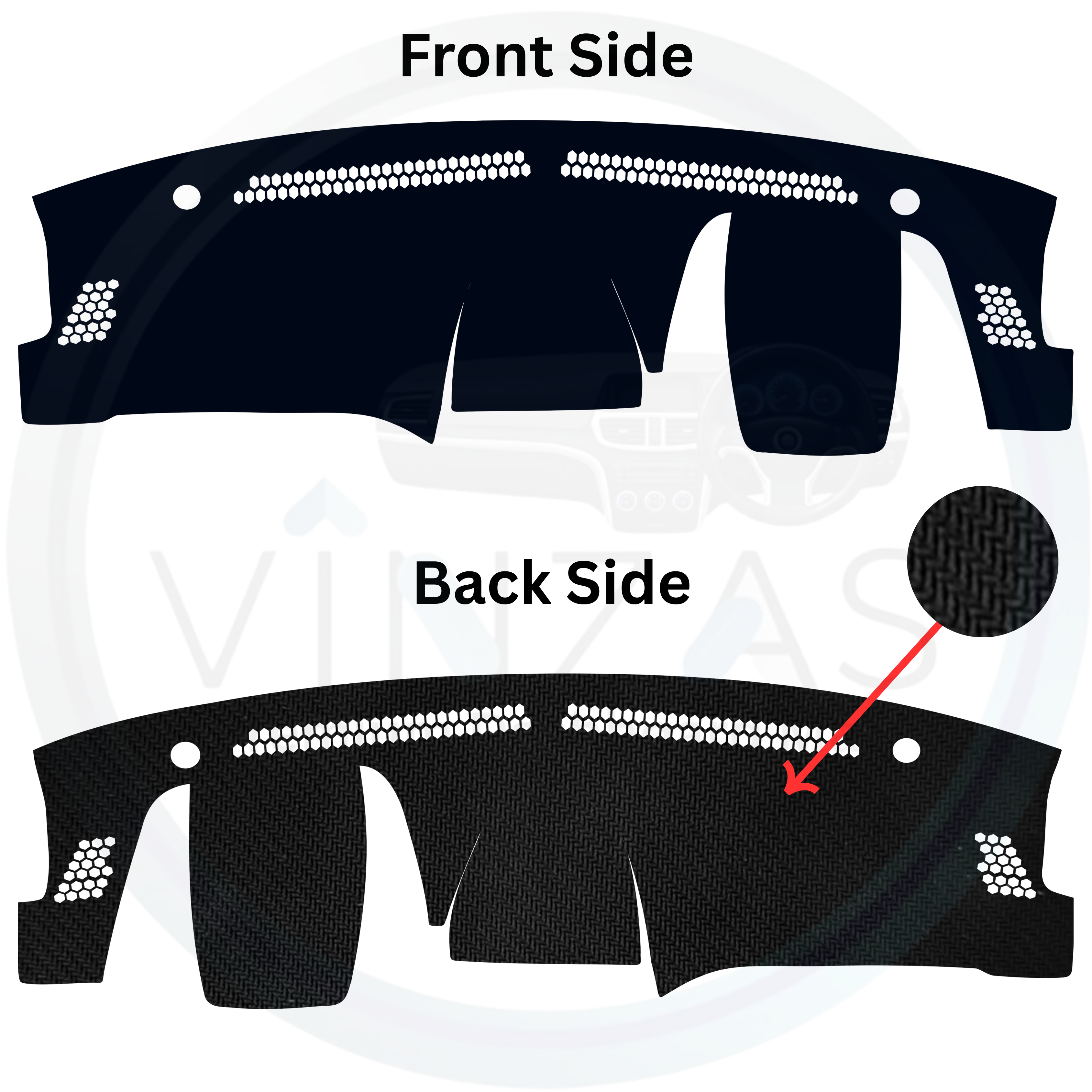 Maruti Suzuki Grand Vitara 2022 To 2025 Car Dashboard Mat