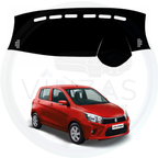 Black custom car dashboard cover For Celerio 