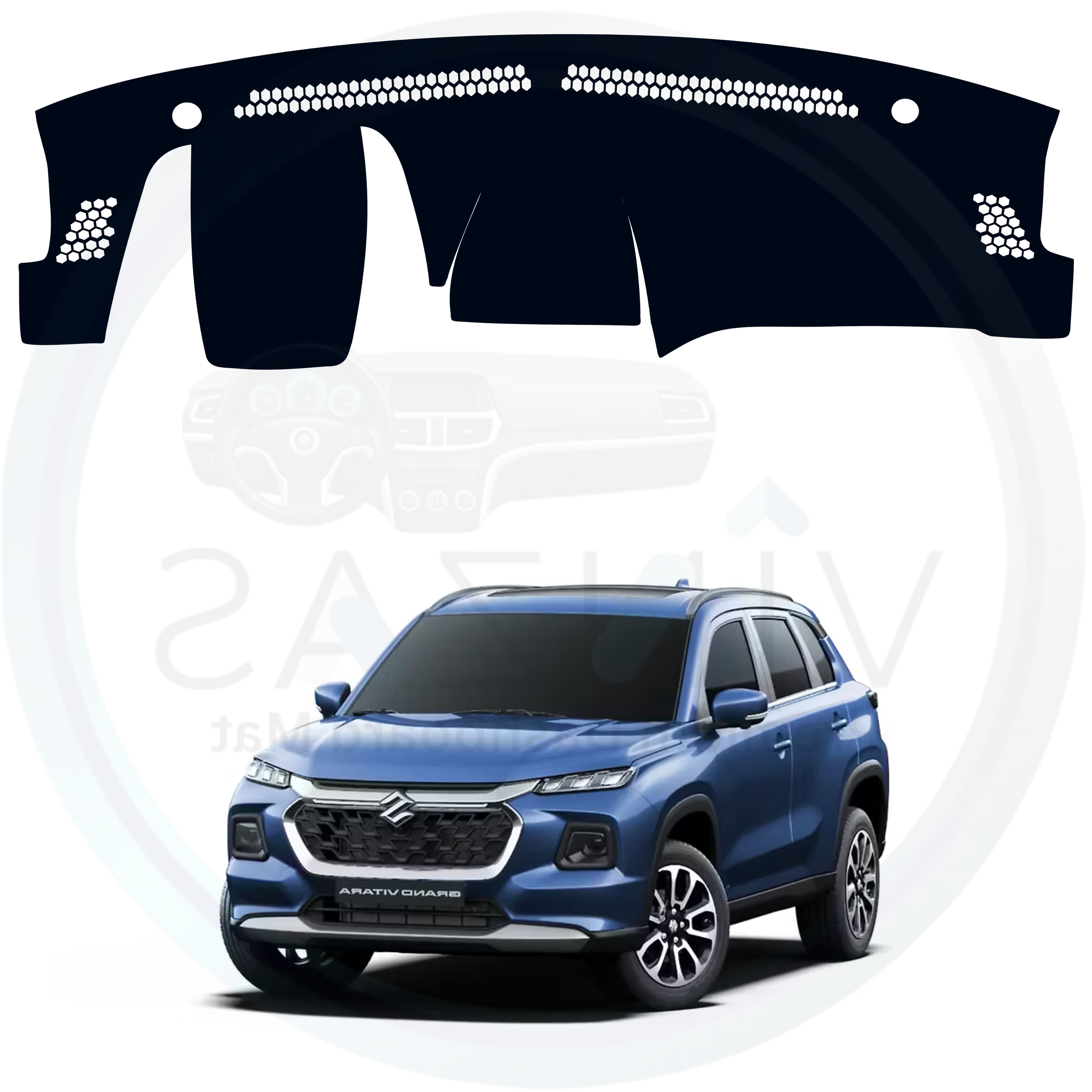 Maruti Suzuki Grand Vitara 2022 To 2025 Car Dashboard Mat