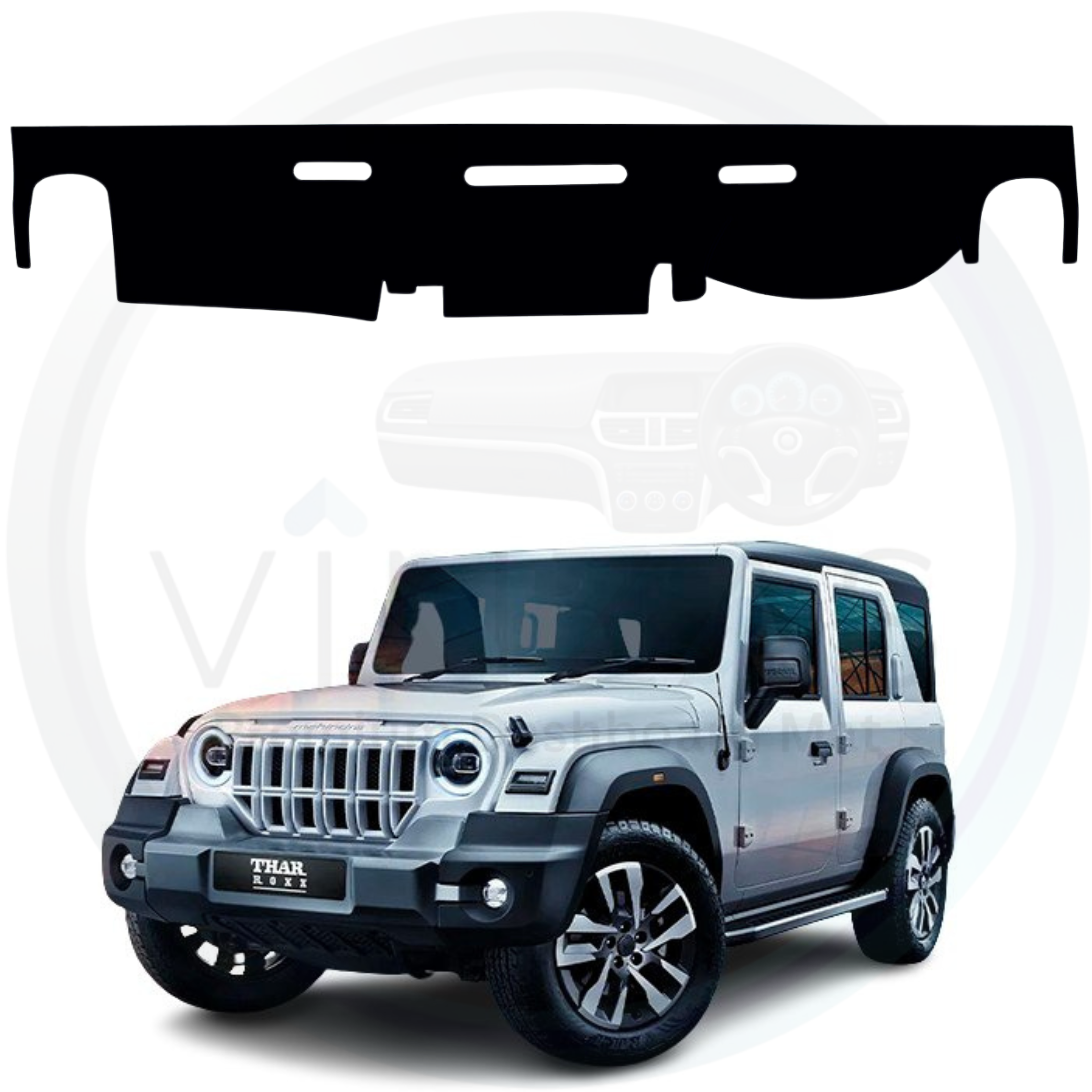 Mahindra Thar Roxx 2024 TO 2026 Car Dashboard Mat