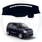 Black custom car dashboard cover For Wagon-R 2019 To 2026