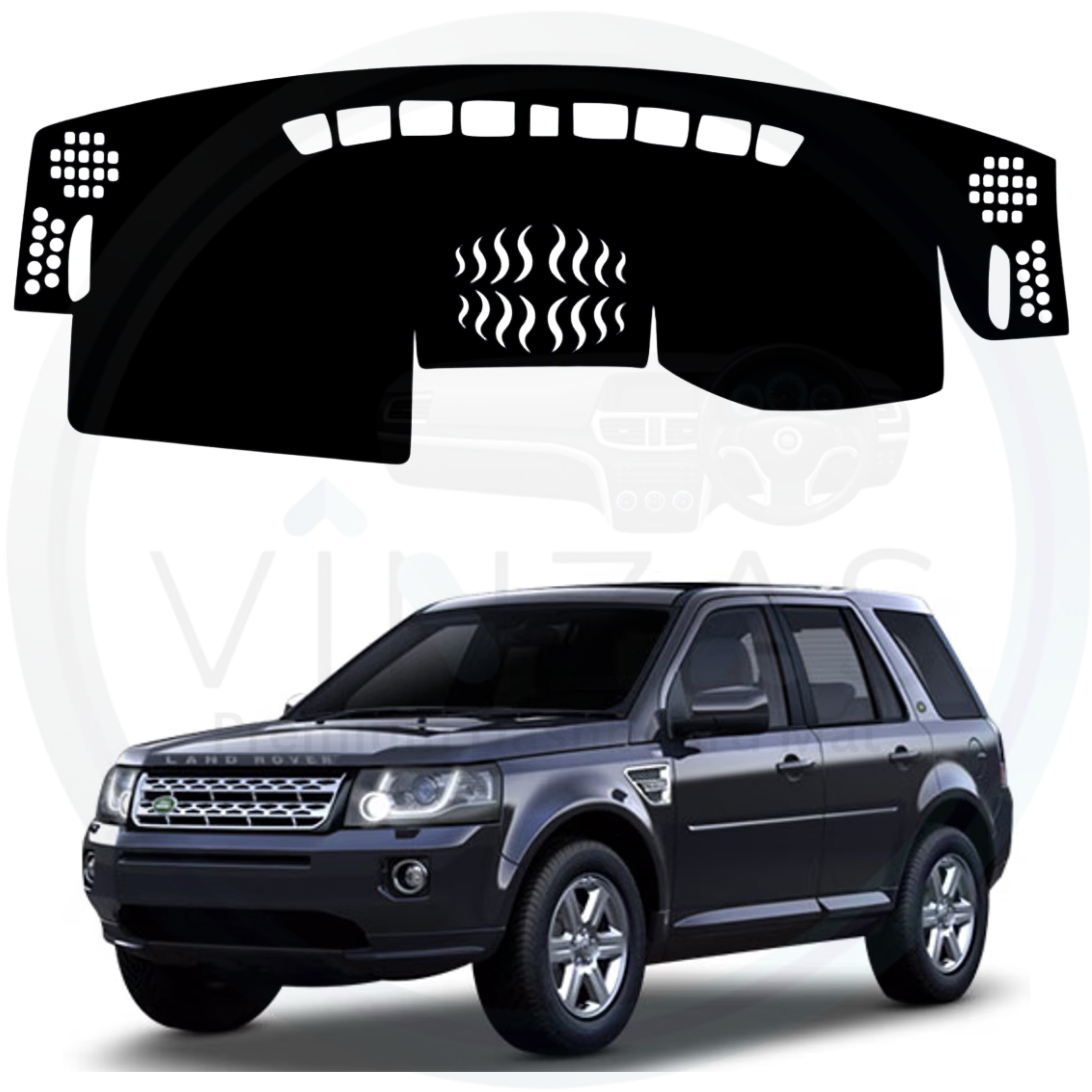 Land Rover Freelander 2 Car Dashboard Mat 2007 To 2015