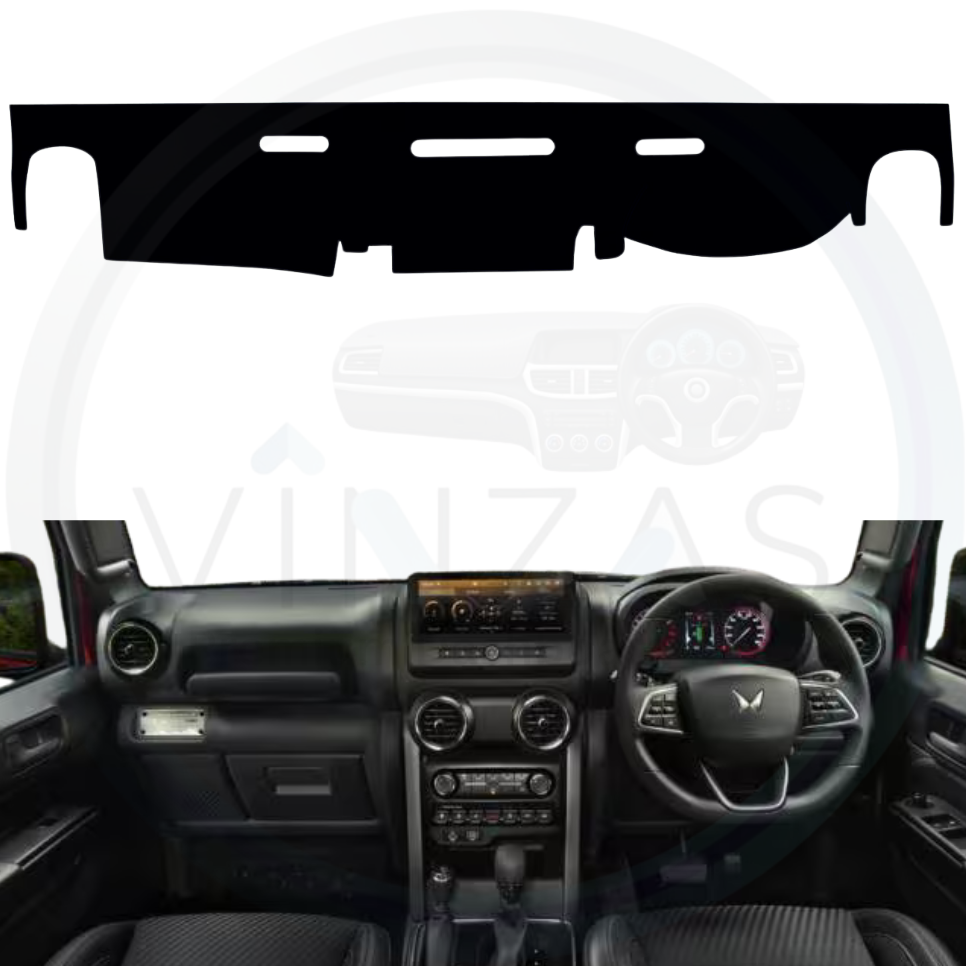 Mahindra Thar Roxx 2024 TO 2026 Car Dashboard Mat