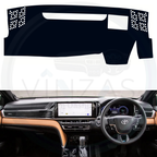 Black custom car dashboard cover installed in a  Camry 2025 To 2026
